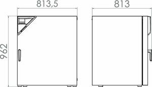 Binder Incubator BF 260 met geforceerde convectie