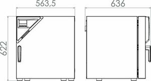 Binder Incubator BF 56 met geforceerde convectie