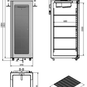 Afmetingen 2D ALC 500 GLASS