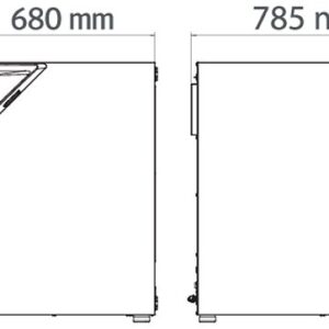 Binder CB170 CO2-Incubatoren met heteluchtsterilisatie en met hitte steriliseerbare CO2-sensor