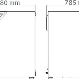 Binder CBS170 CO2-Incubatoren met heteluchtsterilisatie