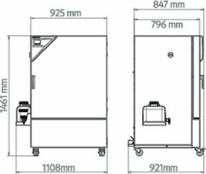 Binder Constante klimaatkast KBF-S ECO240 Kamervolume 247 liter