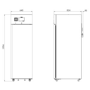 CLH 500 - 2D tekening