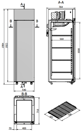 SLTM 300 2D afmetingen