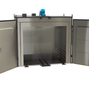 Umega Snol walk-in industriële oven, 250 °C  diverse volumes